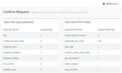 Confirm PDF fields screenshot
